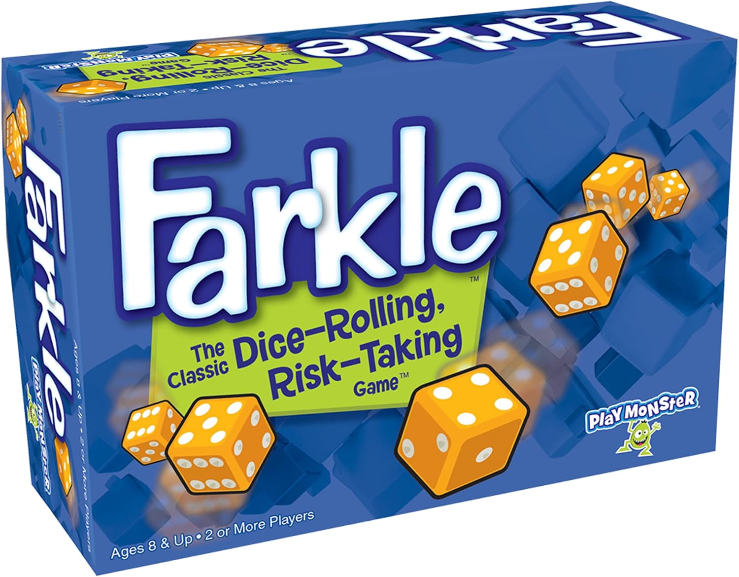 Farkle — Classic Dice-Rolling, Risk-Taking Game — Comes with Dice-Rolling Cup — Family Fun Game Night — Ages 8+