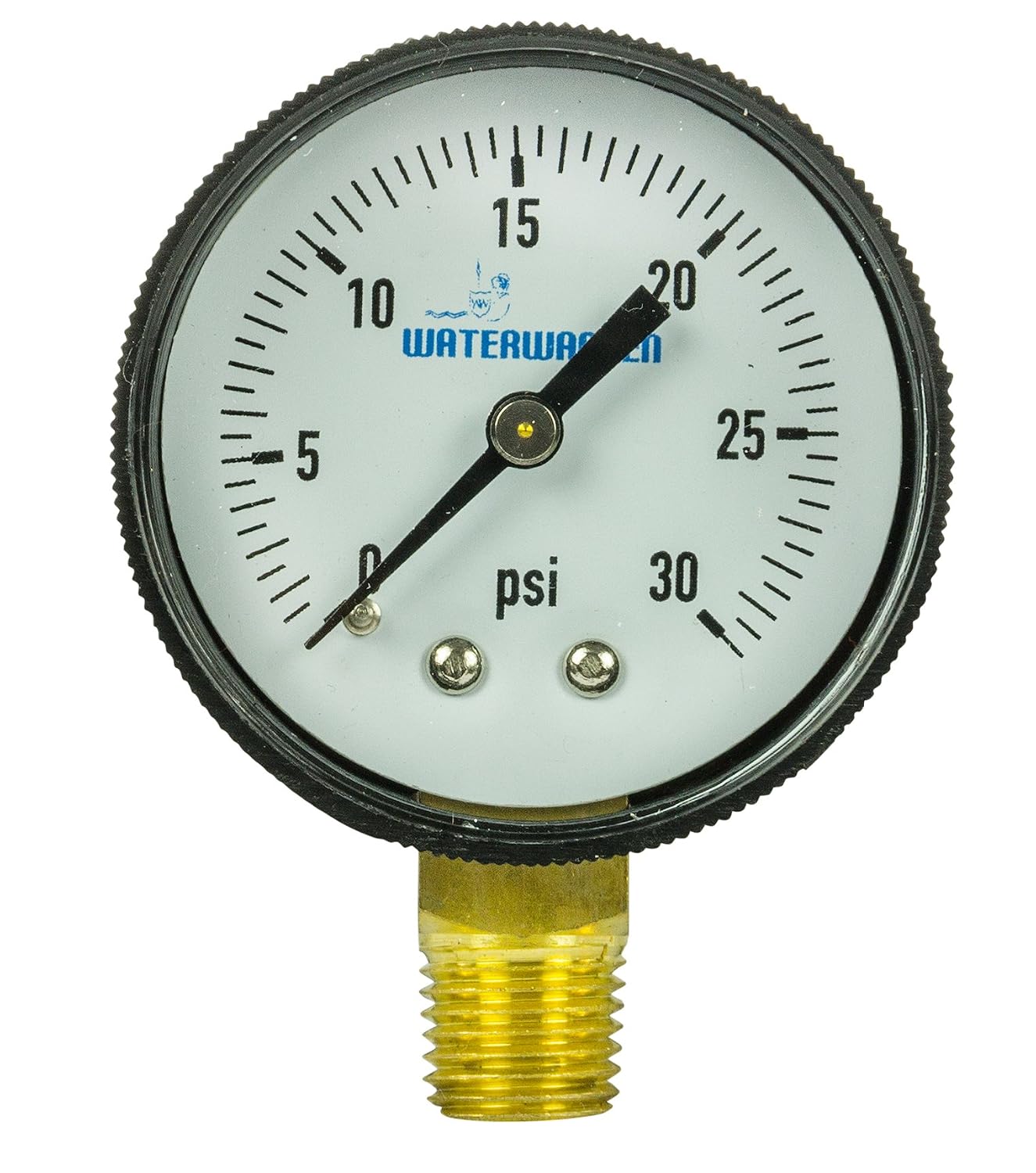 Swimline Bottom Mount 60Psi Pressure Gauge