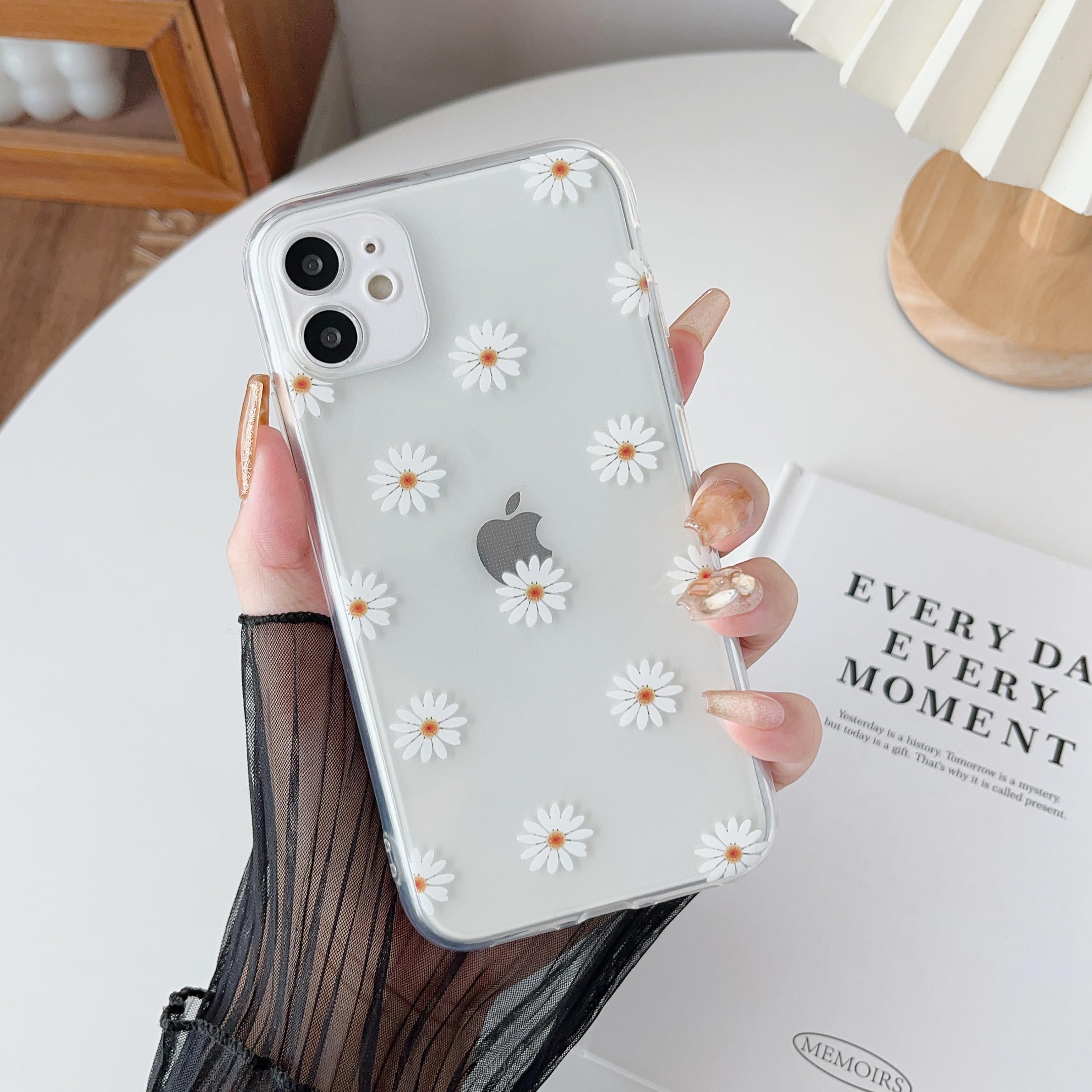 Iphone 11 Hülle Durchsichtig Mit Blumen Ownest Kompatibel mit iPhone 11 Hülle Blumen Transparent Silikon