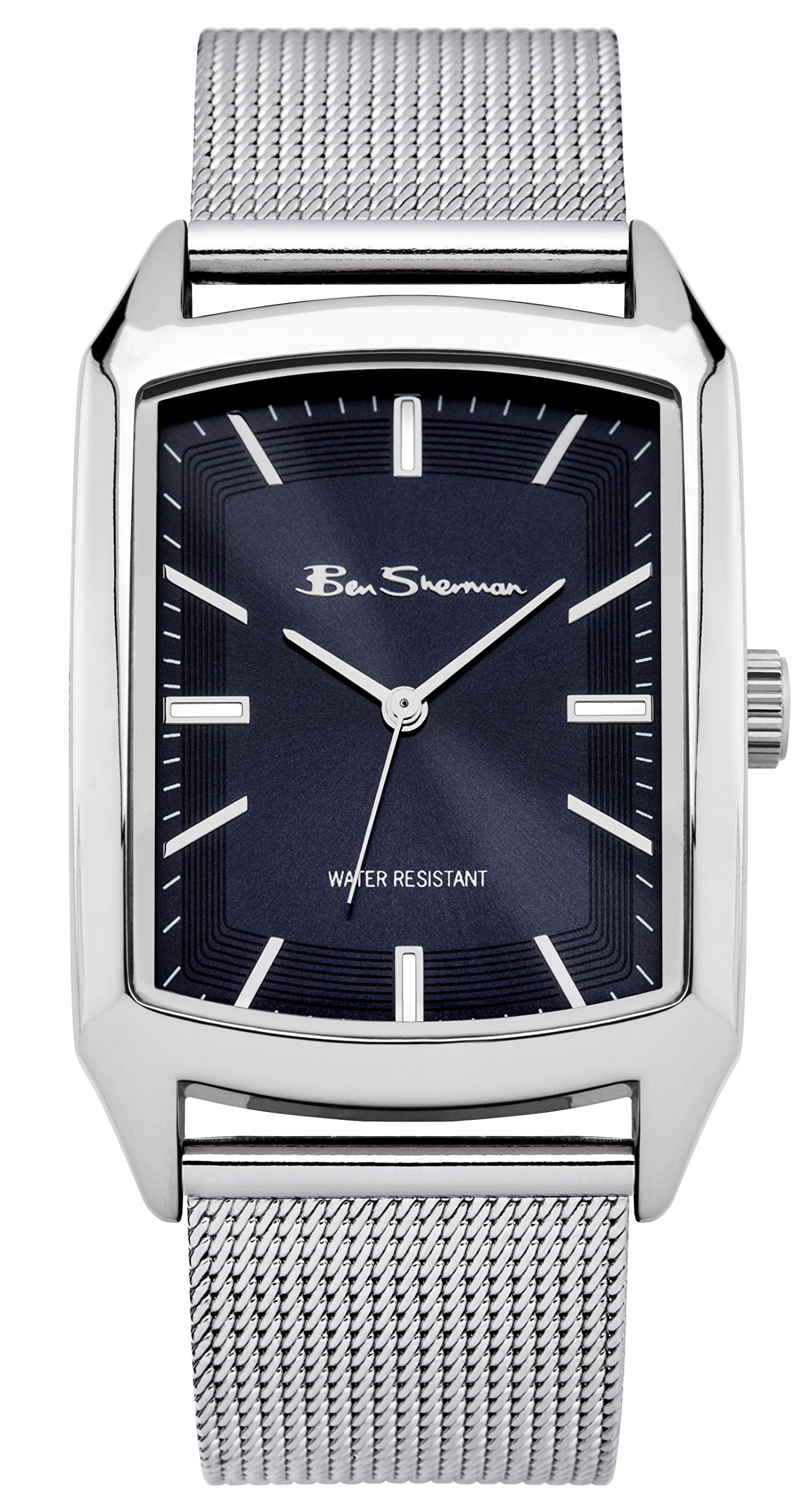 Ben Sherman Mens Bs136 Quartz Watch With Blue Dial Analogue