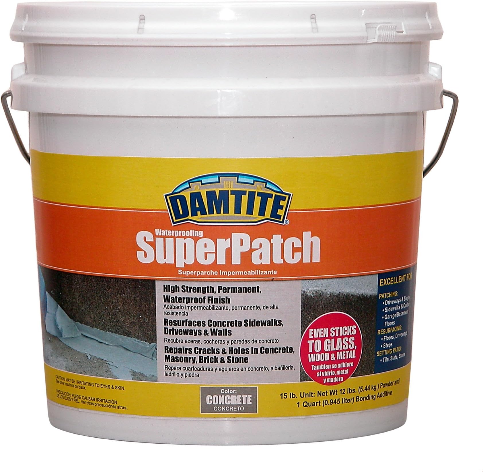 04152 Concrete Super Patch Repair, 15 lb. Pail
