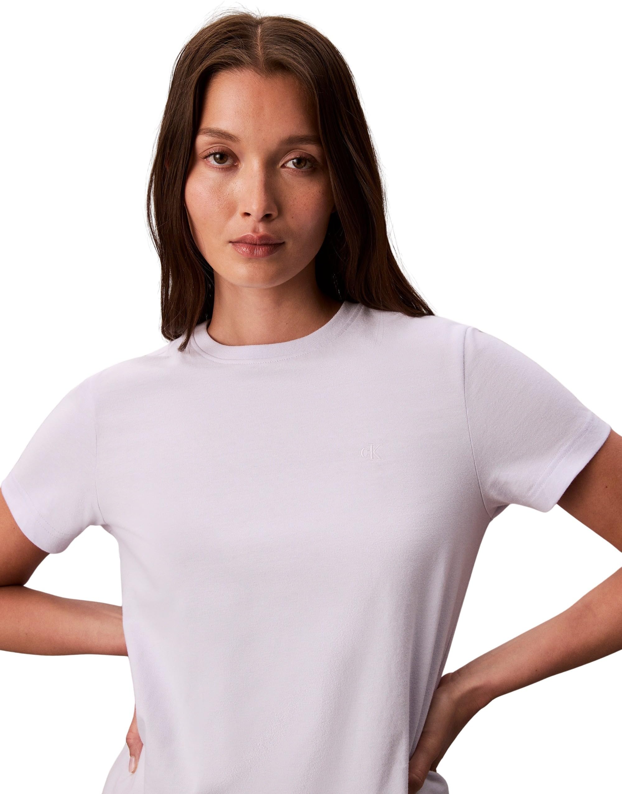 Calvin Klein Koszulki Kobiety Archive Jersey Crew Tee Eu Lv047b224g