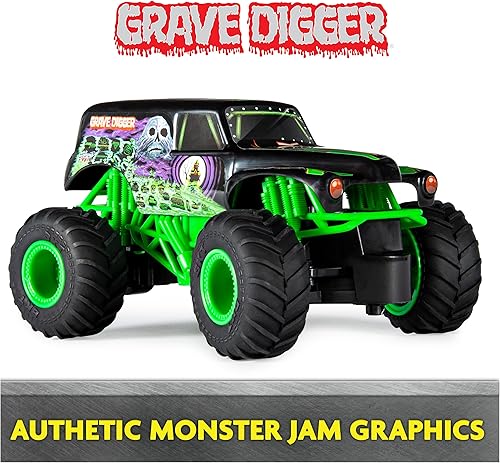 Miniatura 27 de Monster Jam - Camión monstruo El Toro Loco a control remoto oficial para niños y niñas, escala 1:24, 2.4 GHz, juguetes para niños a partir de 4 años