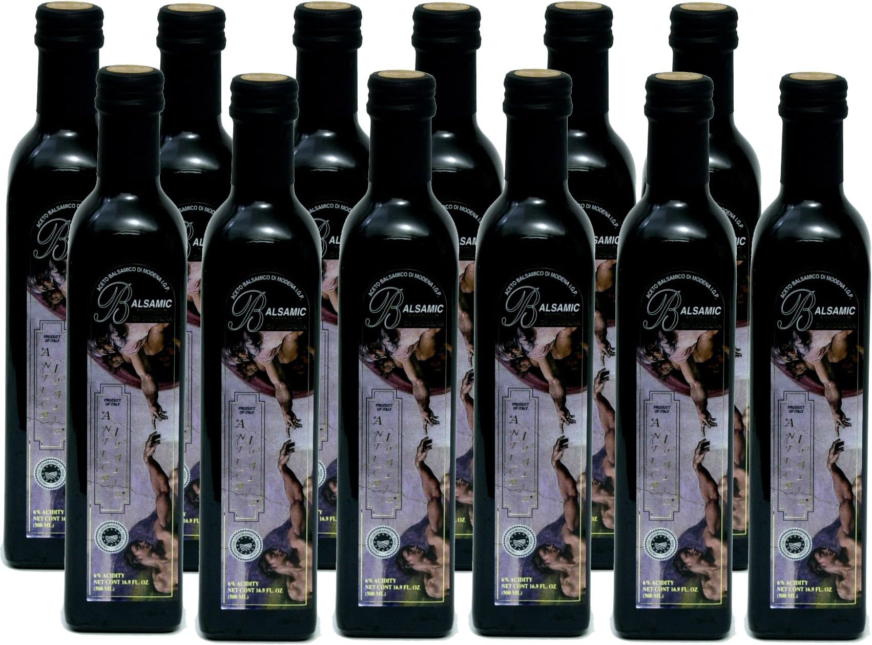Antica Italia Balsamic Vinegar (Case of 12 - 17oz Bottles)