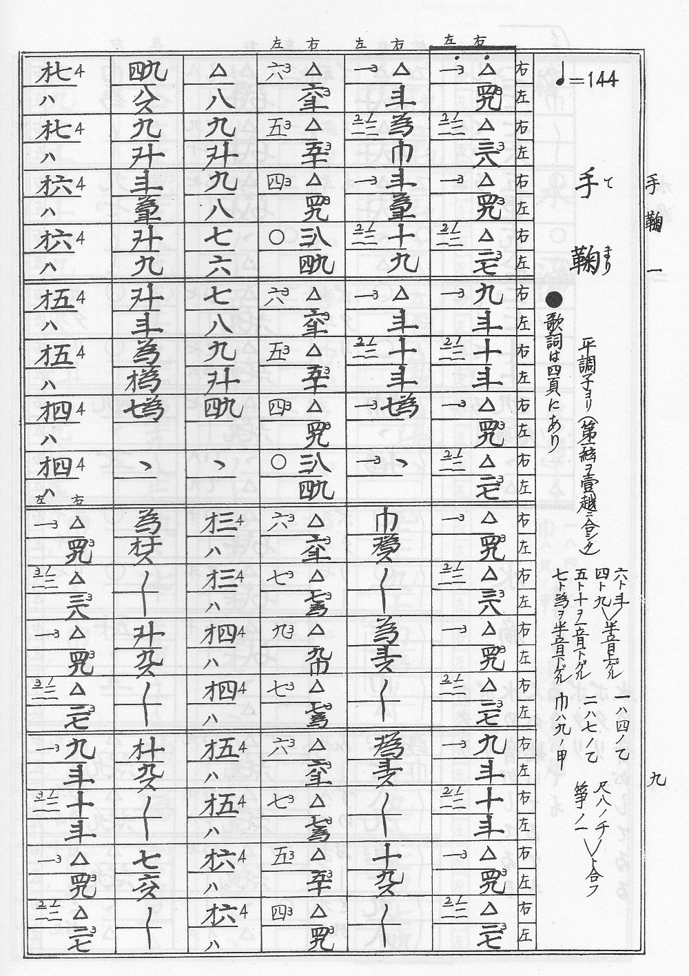 Amazon | 宮城道雄 作曲 箏曲 楽譜 観音様 明日 水滴 手鞠 Miyagi su