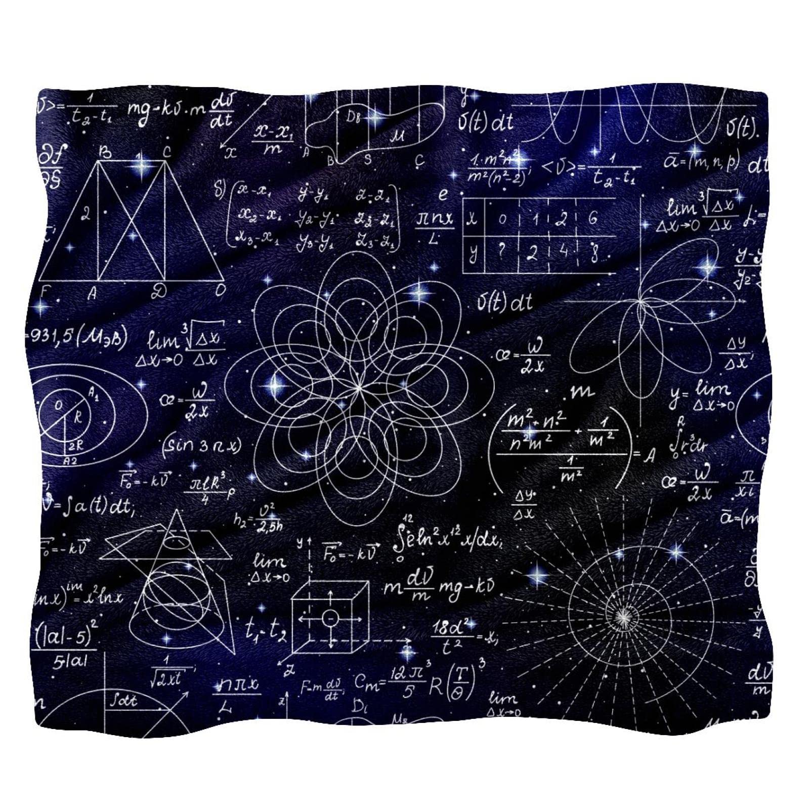 Couverture polaire mathématiques pour réchauffer le canapé et la chambre
