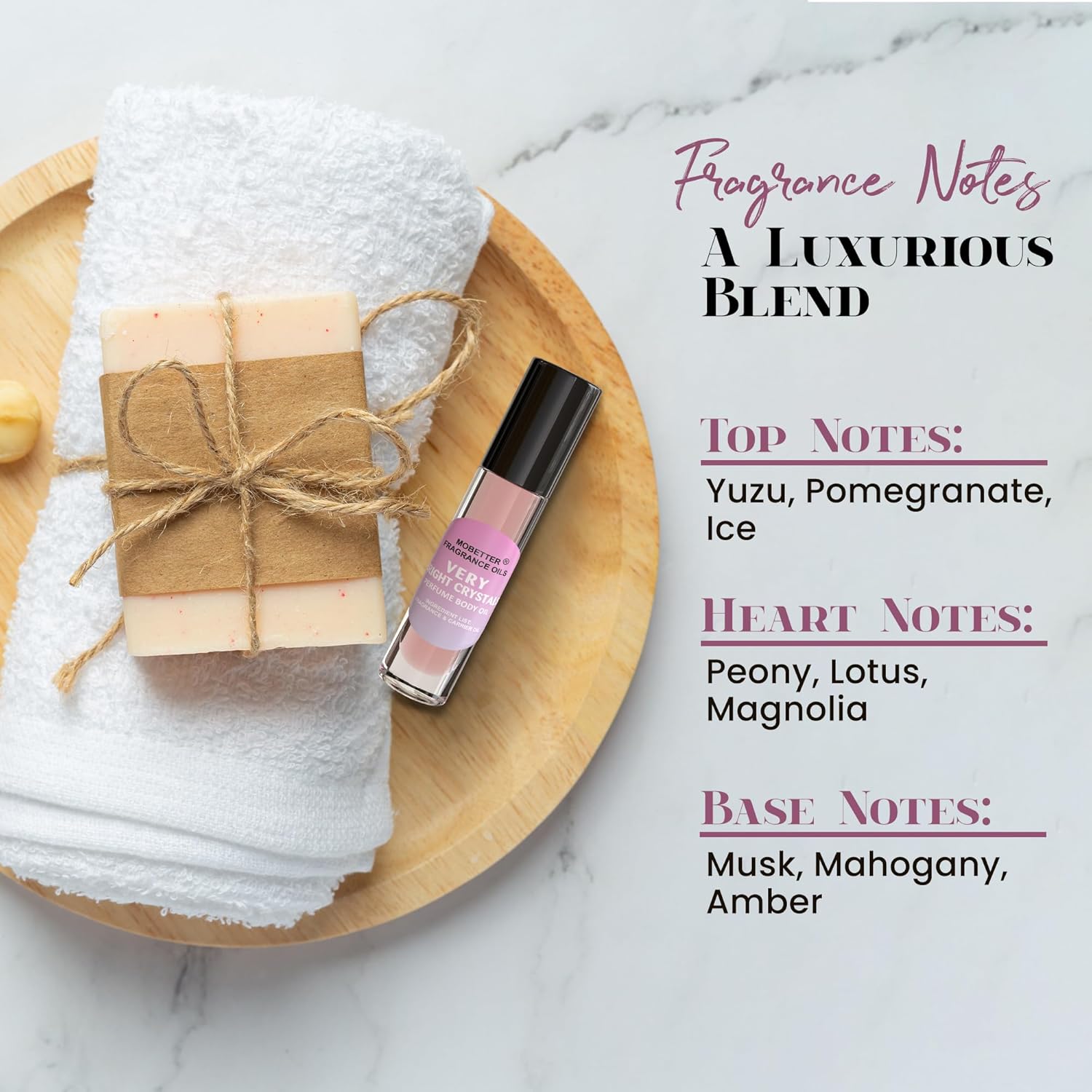 MOBETTER FRAGRANCE OILS Very Bright Crystals Perfume Women Fragrance Body Oil - Image 5