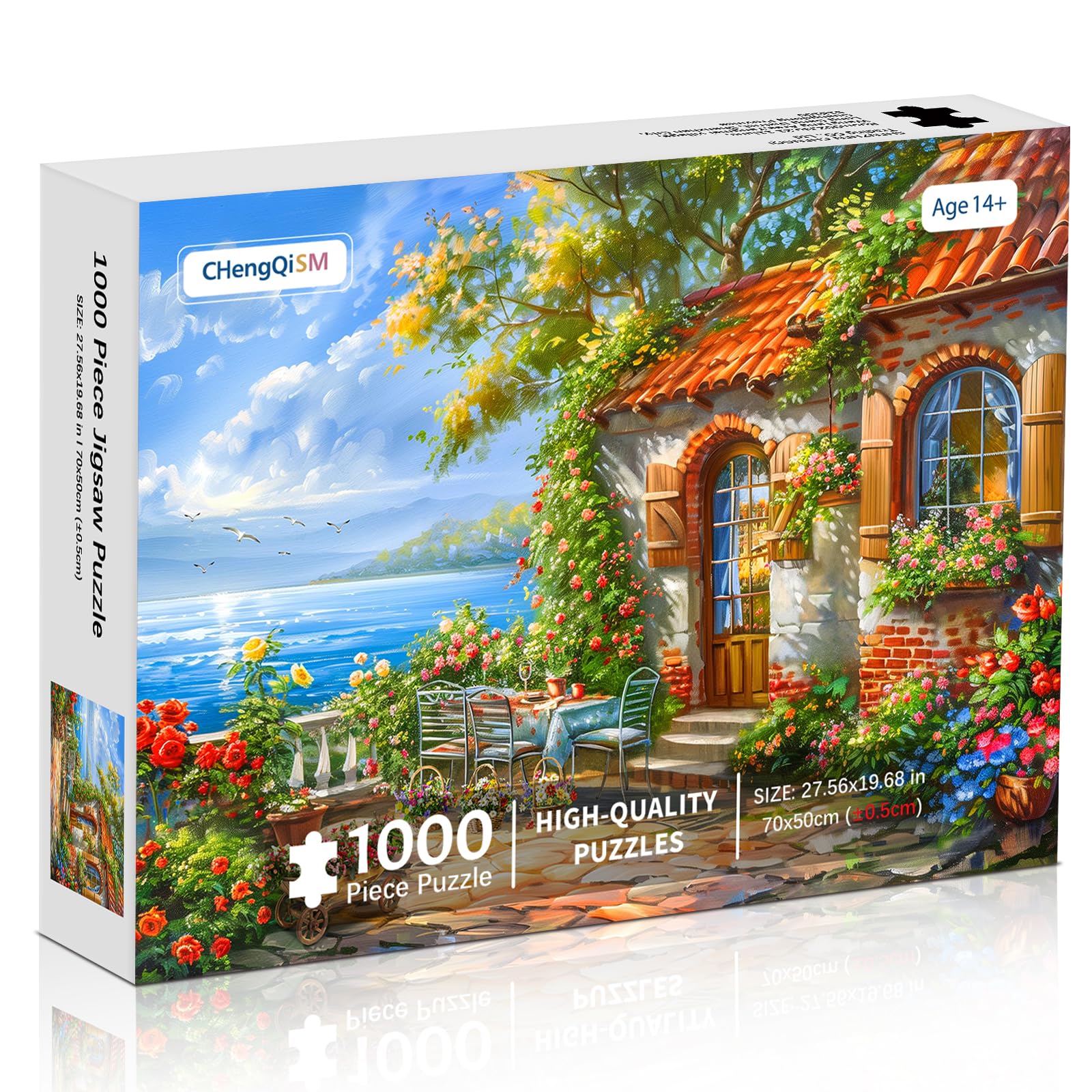 Amazon | CHengQiSM 1000ピース ジグソーパズル 夏 海景房 パズル 1000