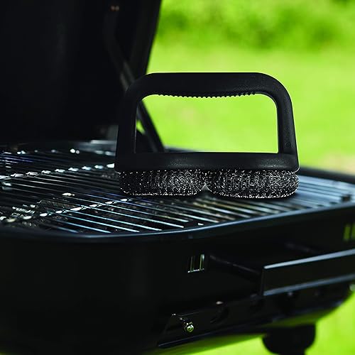 Miniatura 5 de Farberware 5275075 - Cepillo doble para barbacoa con mango, 1 EA, color negro