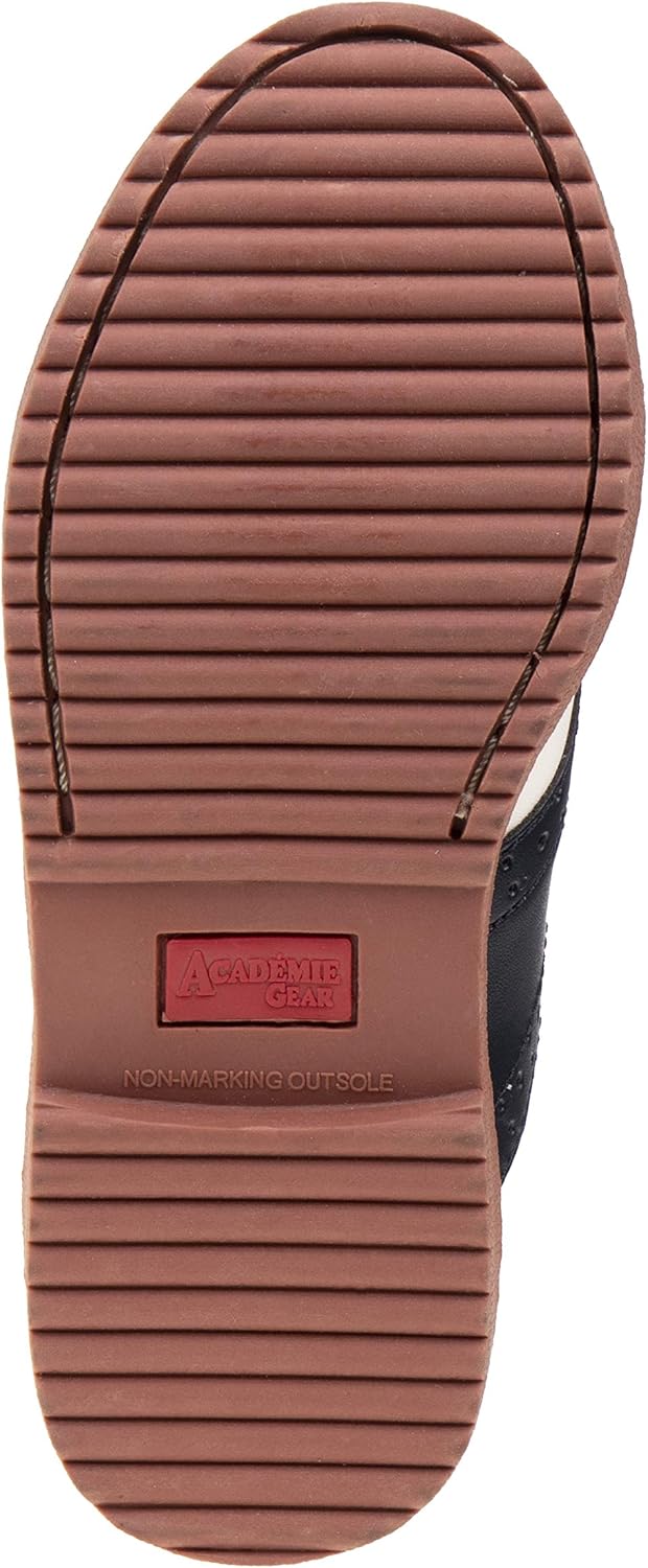 Womens Classic Saddle Oxfords Lace-Up Shoes - Image 4