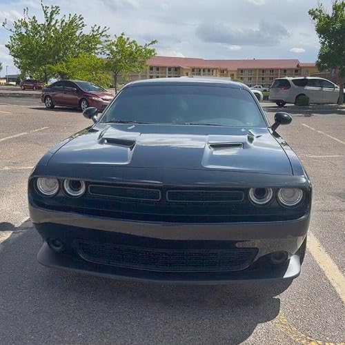 Miniatura 3 de HECASA Labio de Parachoques Delantero Compatible con Dodge Challenger GT RT SRT 392 2015-2023 Spoiler Divisor de Barbilla Inferior Deflector de Aire