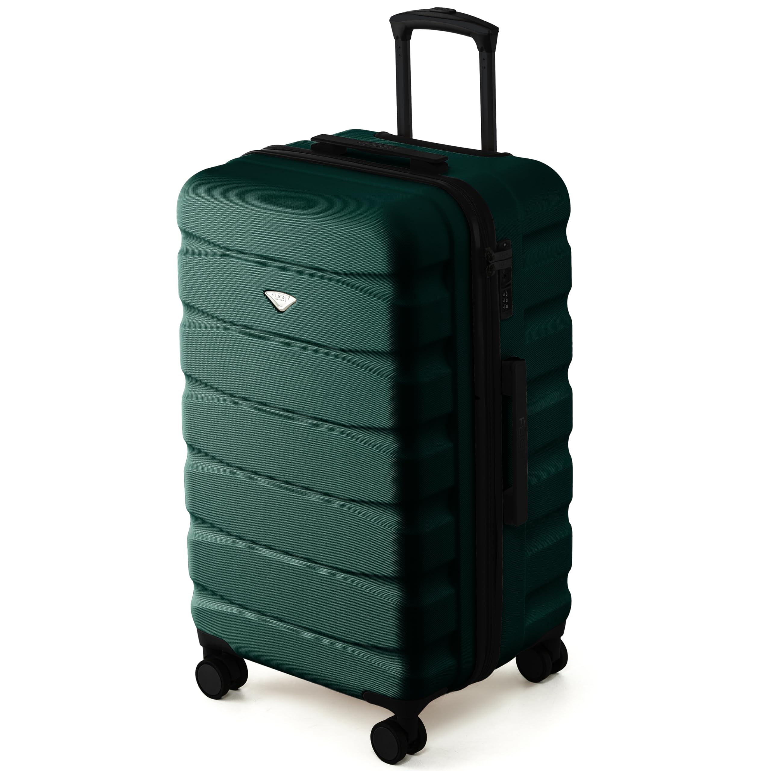 Flight Knight Underseat Cabin Suitcase 45x36x20cm | Free Hand Luggage for EasyJet & Wizz Air | Lightweight ABS Hard Shell with 8 Silent-Glide Spinner Wheels | Max Space Travel Bag — view 115