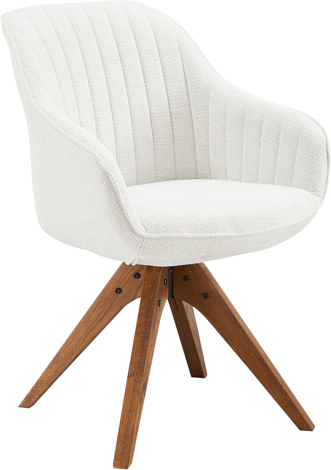 Zouron Swivel Dining Room Chair, for Kitchen, Office, Desk, Gaming