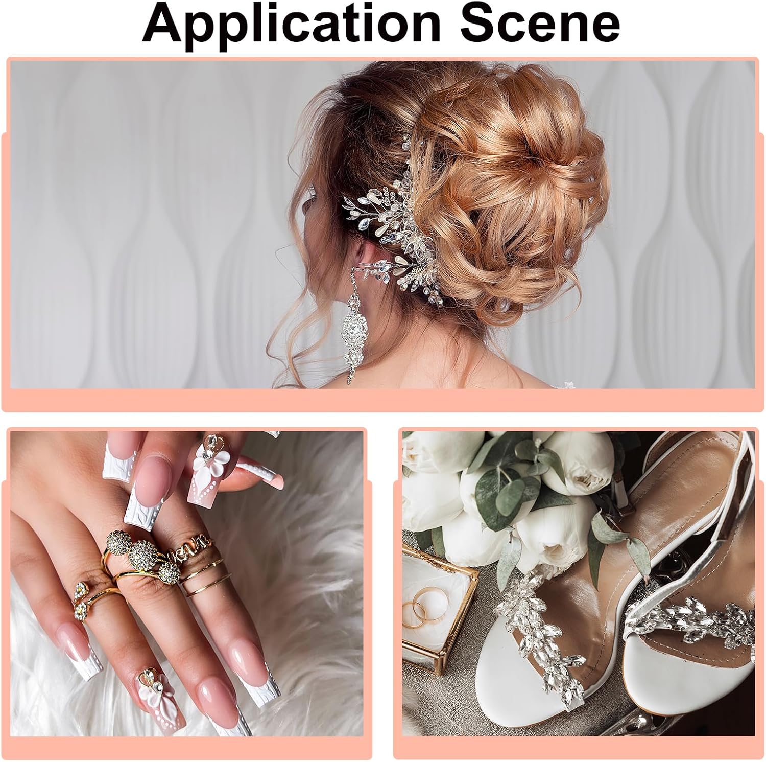 MECCANIXITY 100Pcs Horse Eye Shape Rhinestones, 4 x 8 mm Point Back Rhinestone Beads for Jewelry Making Crafts Costume Crystal Embellishments, Multicolored - Image 5