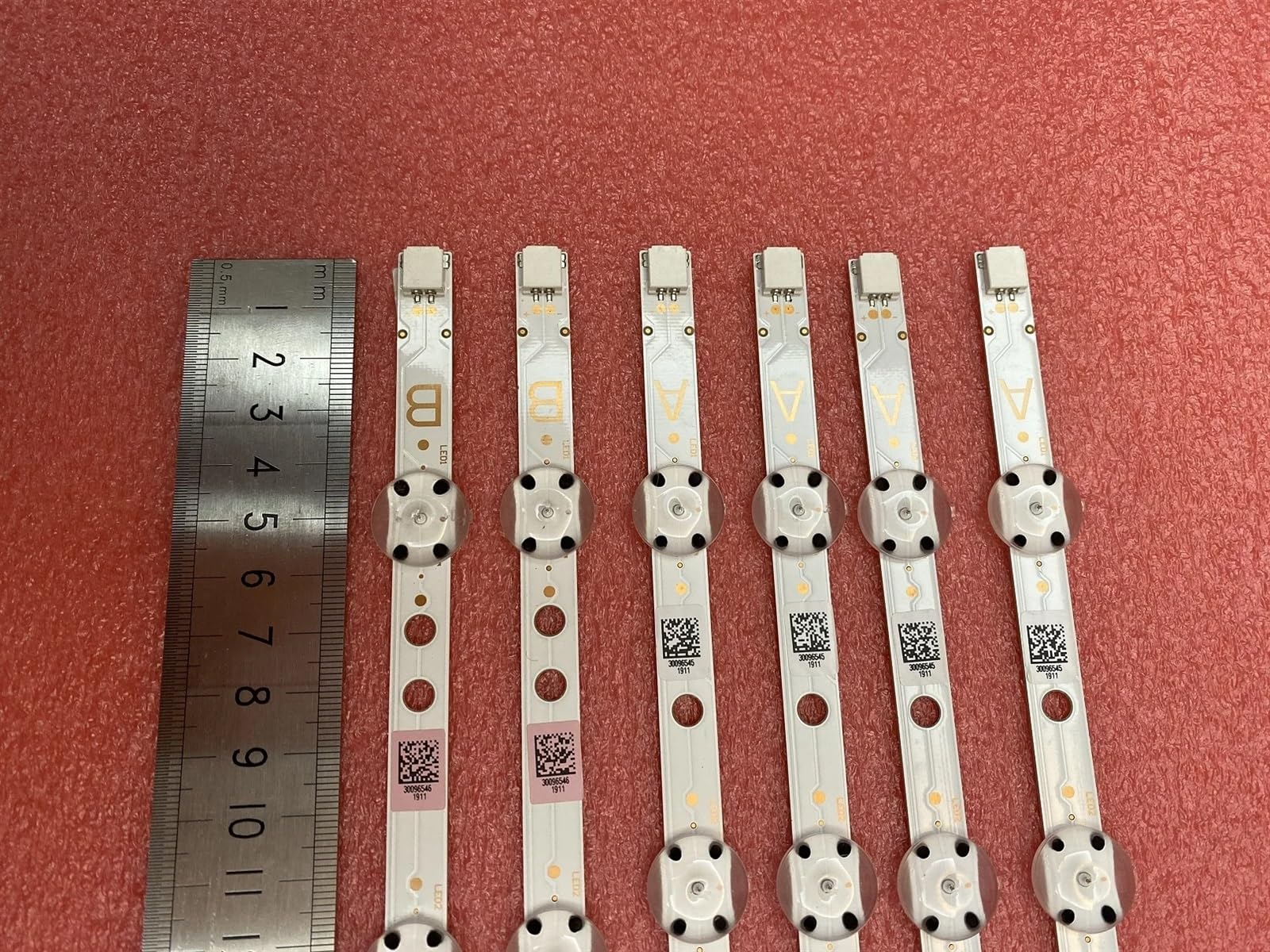 Kit 6pz Barra LED Compatibile for TV 49U6663DB 49U5863DB 49U5766D 49U6863DB LUX0149003 LT-49C870 VES490QNDS-2D-U12 N12 SVV490A64 AB (Color : 2 Kit for 2 TV)