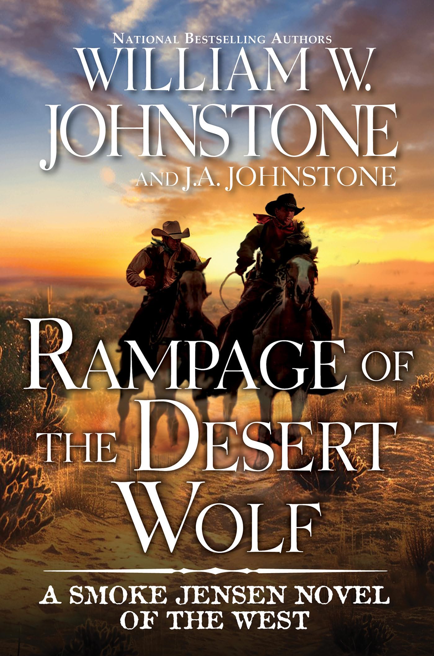 Rampage of the Desert Wolf by J.A. Johnstone (Paperback Book)