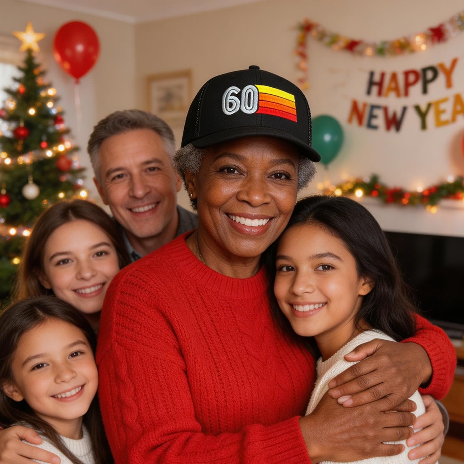 Birthday Hats for Dad and Mom,Adjustable Snapback Baseball Cap