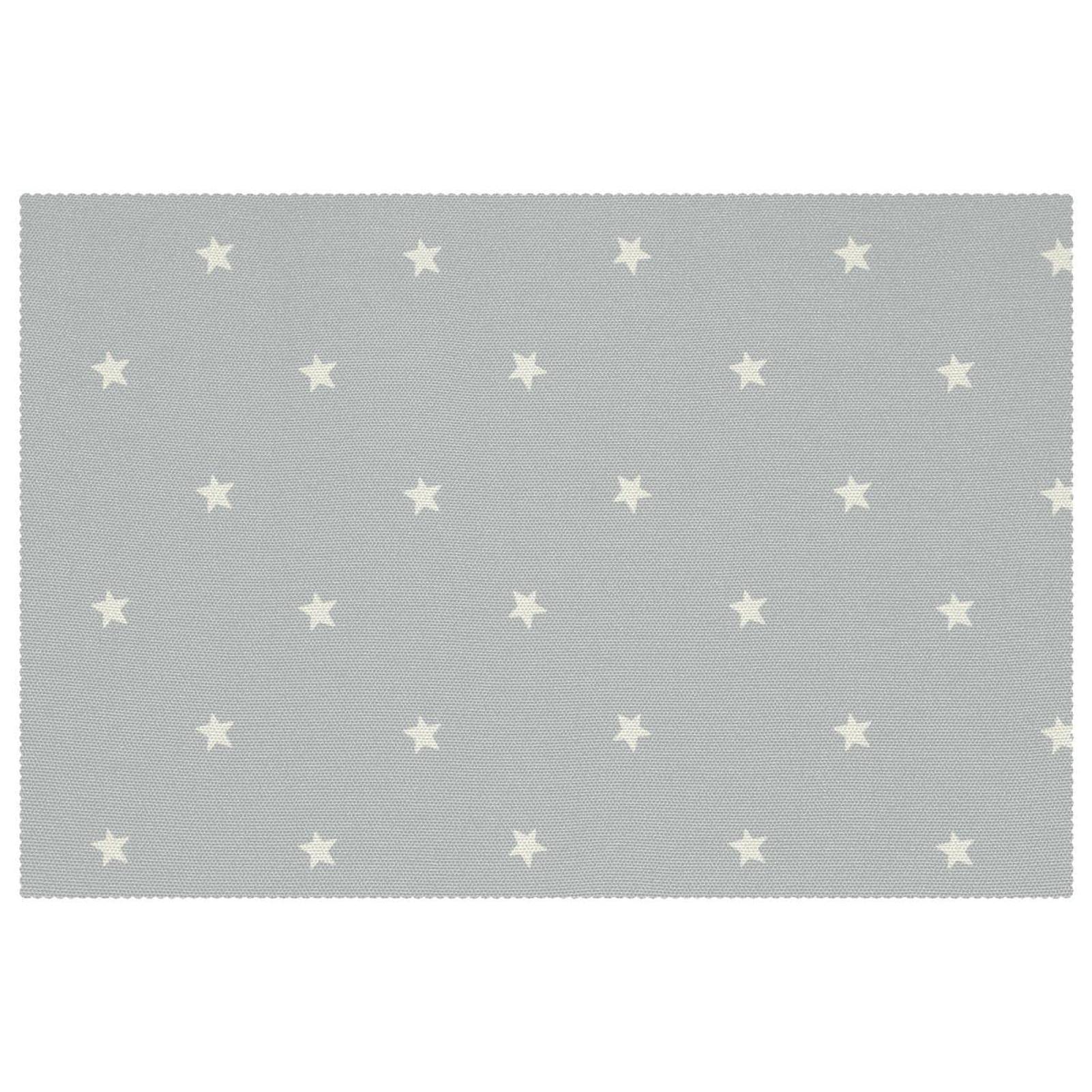 Sets de table gris thermorésistants et antidérapants pour protection table repas 6 pièces