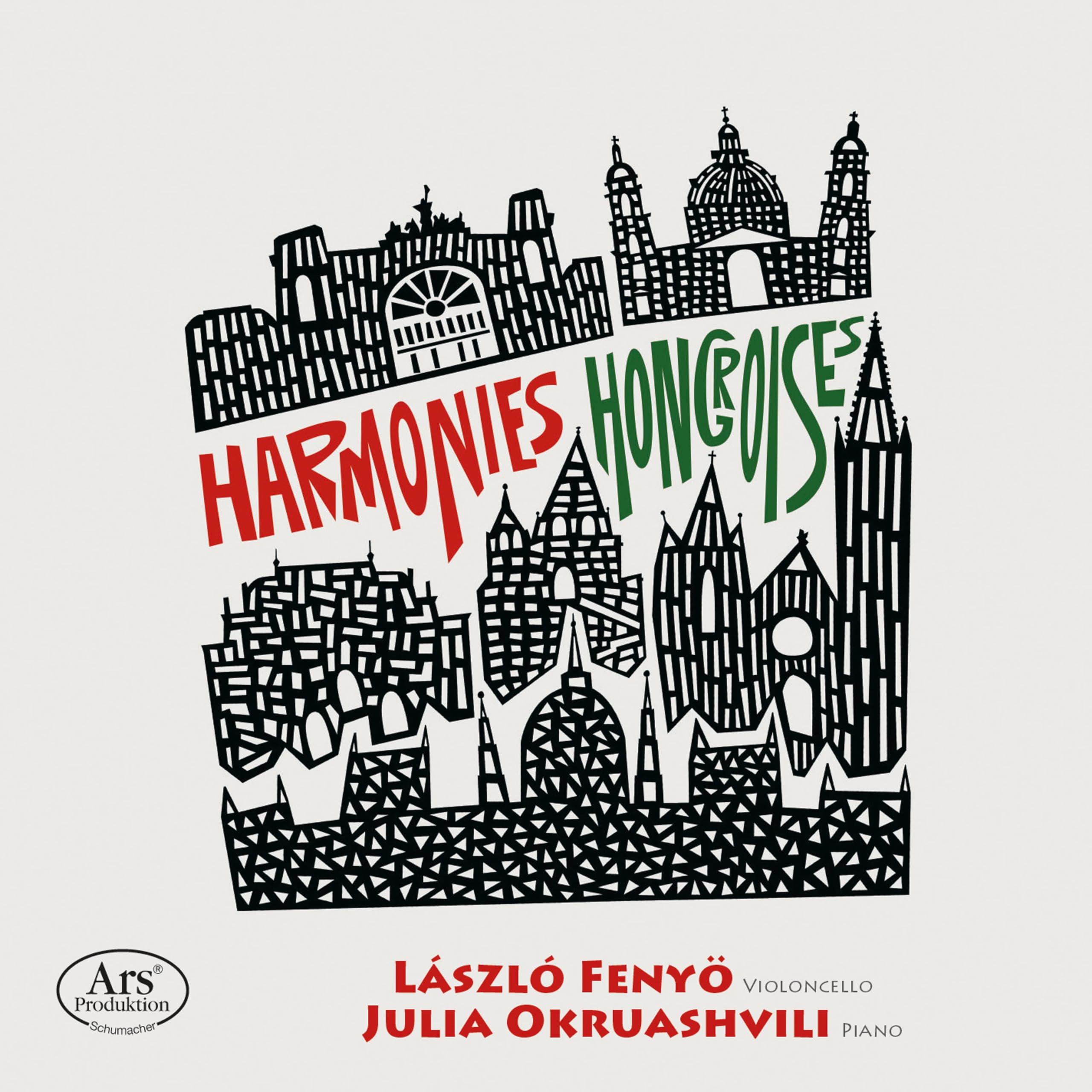 Hungarian Harmonies - Works For Cello And Piano (CD)