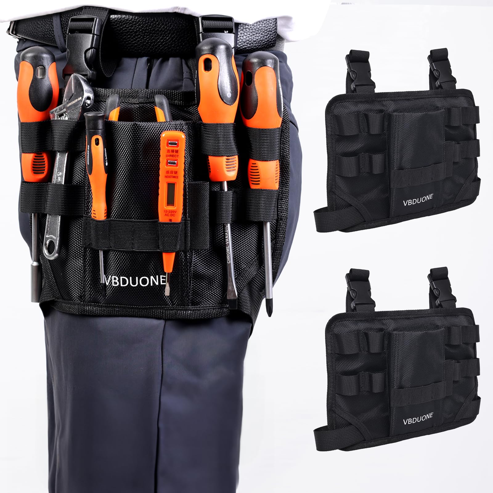 Holster Z Tool Pouch,Leg Tool Pouch,Leg Tool Holster,Tool Holster,Electrician Tool Pouch,Tool Pouch with Belt Clip,for Electricians, Automotive,