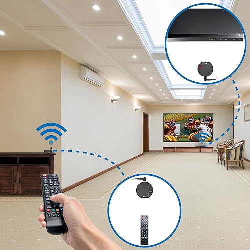 Miniatura 7 de SIIG Kit repetidor extensor de control remoto inalámbrico ultra compacto IR - 200M (CE-RC0014-S1)