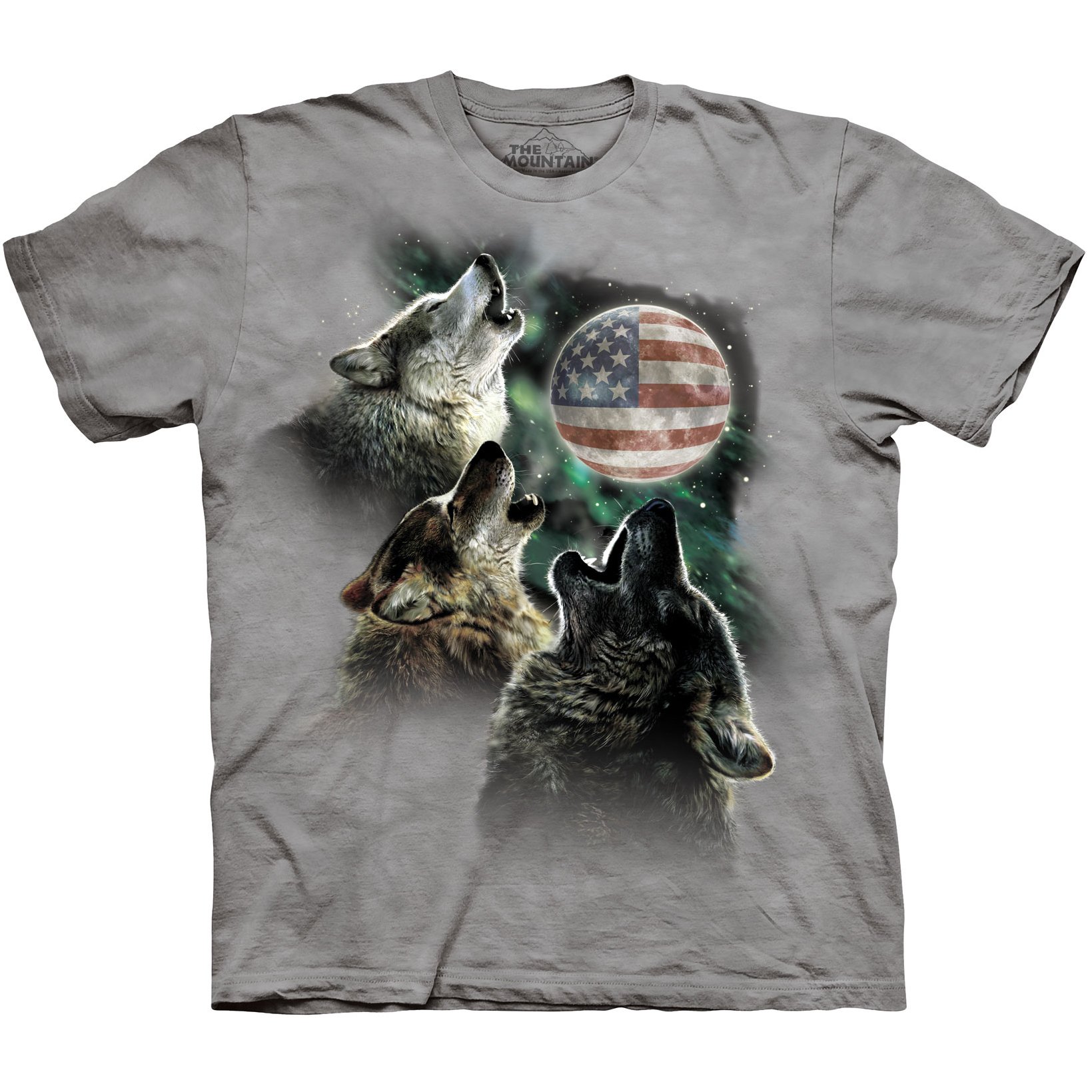 The MountainMen's Three Wolf Moon Short Sleeve Tee