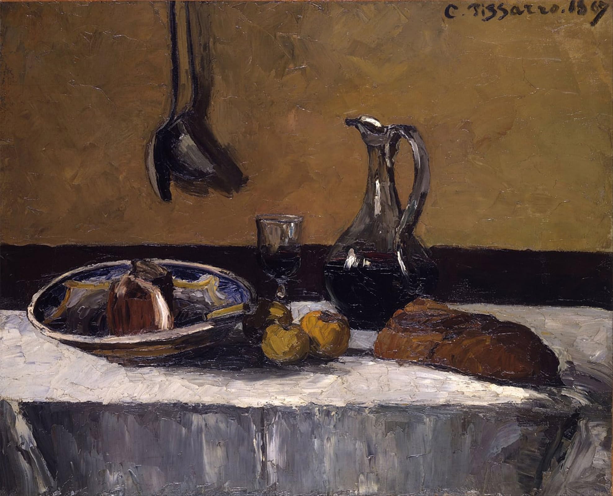 Lienzo de Camille Pissarro de 60x90cm para transformar paredes vacías con arte de dormitorio 5