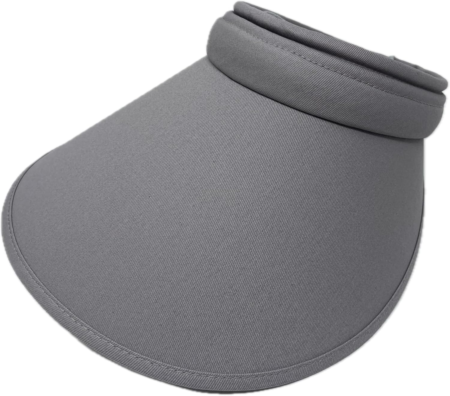 PRO.FASHION Women's Summer Sun UV Protection Visor Wide Brim Clip on Beach Pool Golf Cap Hat