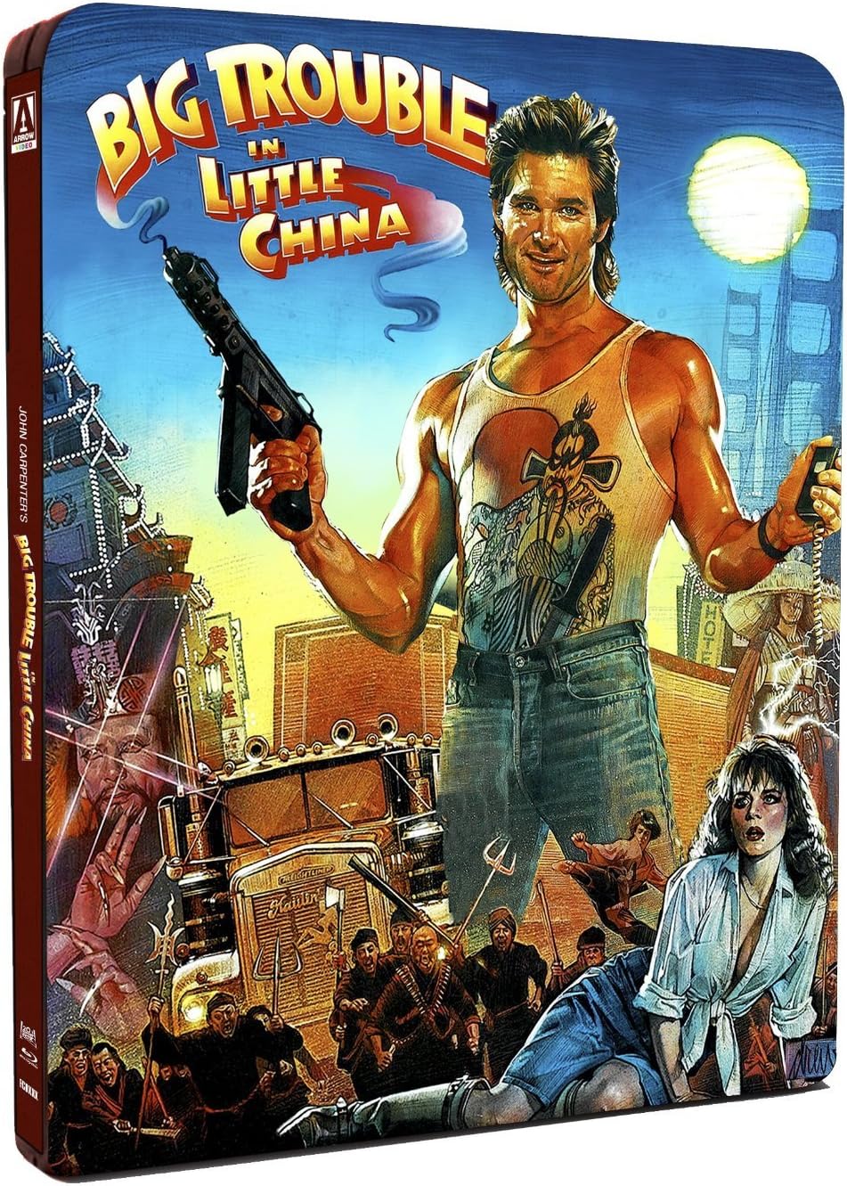 Big Trouble in Little China UK Limited Blu-Ray Steelbook Arrow Edition Region B