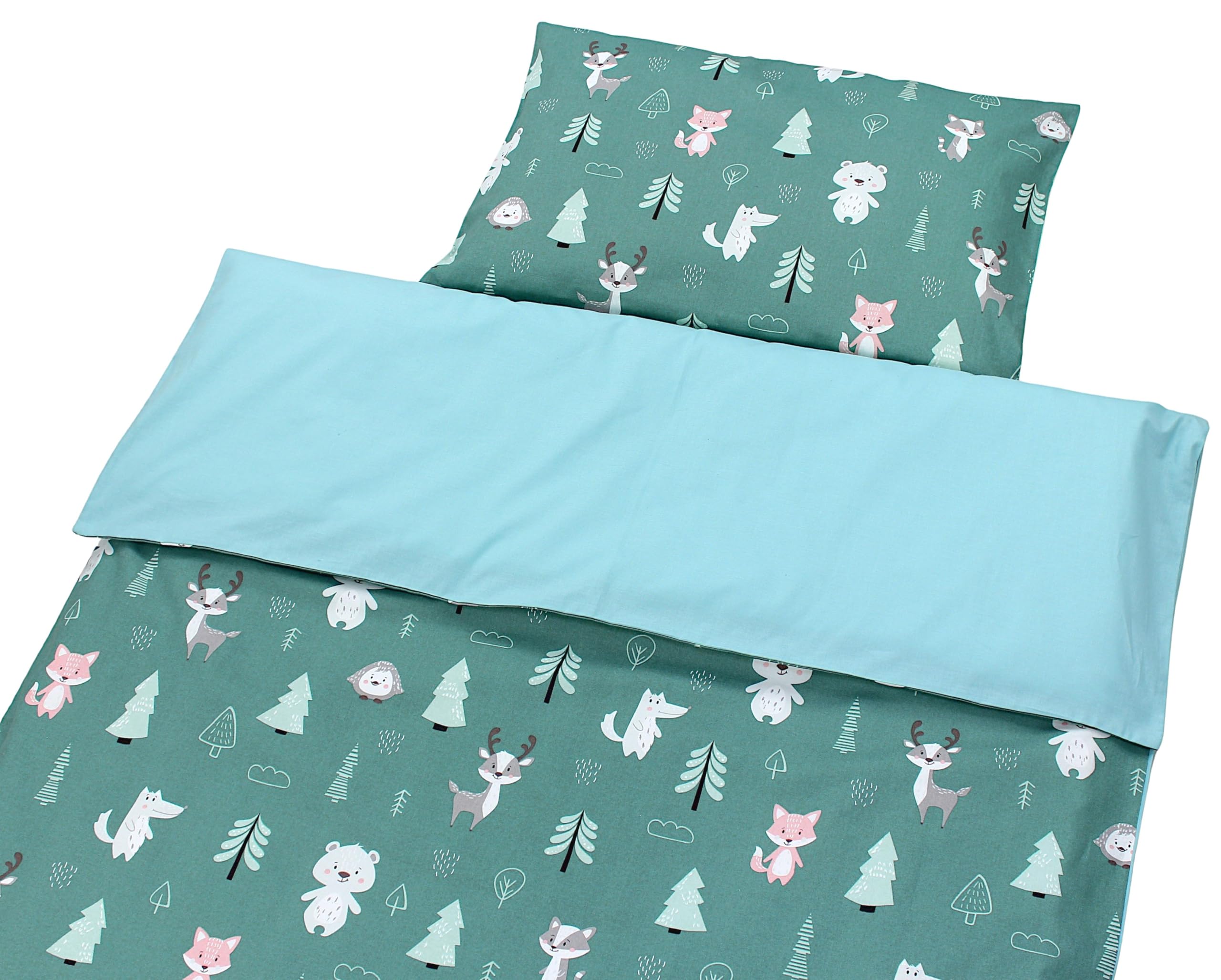 TupTam Juego de Ropa de Cama para Niños, de 2 Piezas., Conejo/Rosa/Lunares, 120x90 cm — view 48