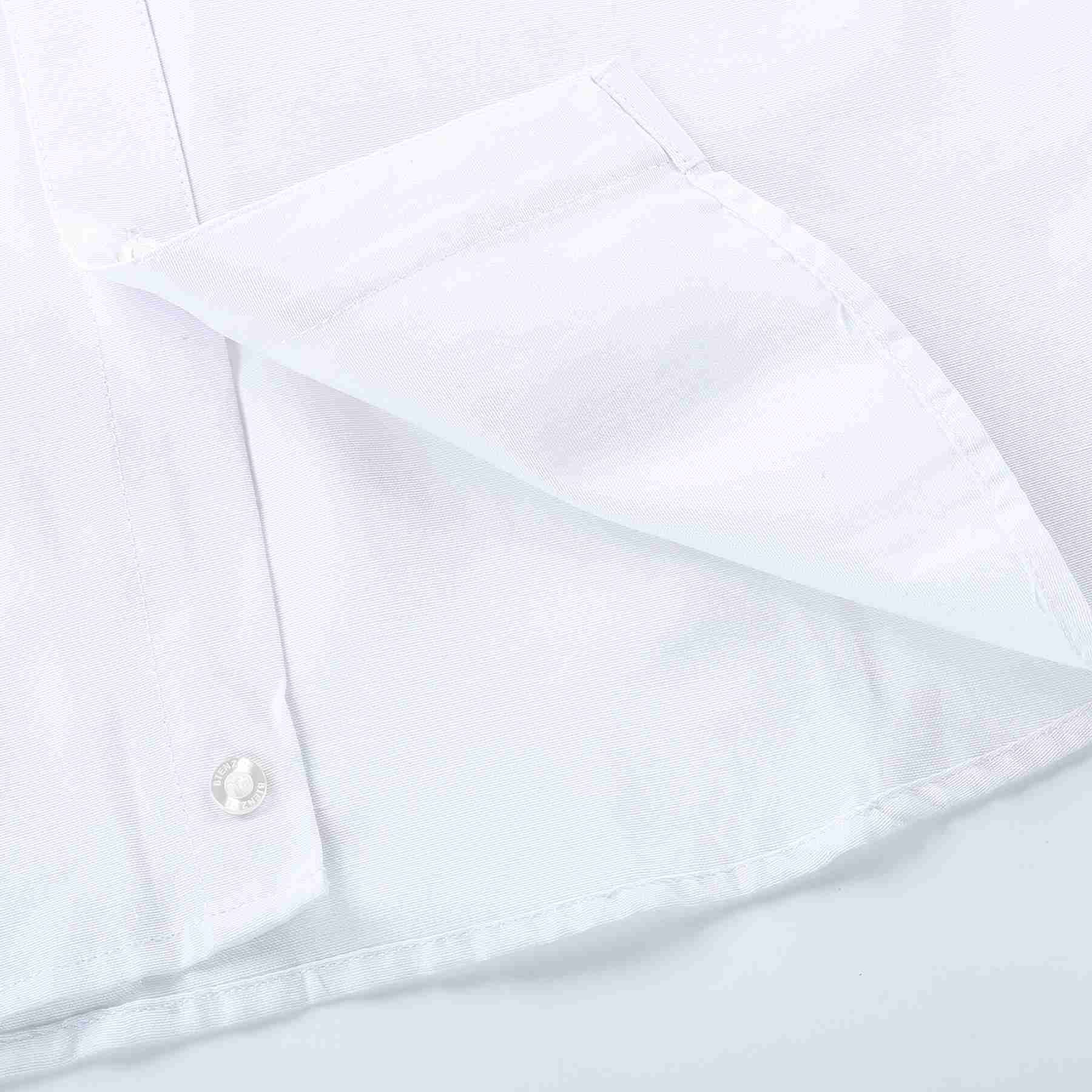Bienzoe Garçon Uniforme Scolaire Manche Longue Oxford Chemise
