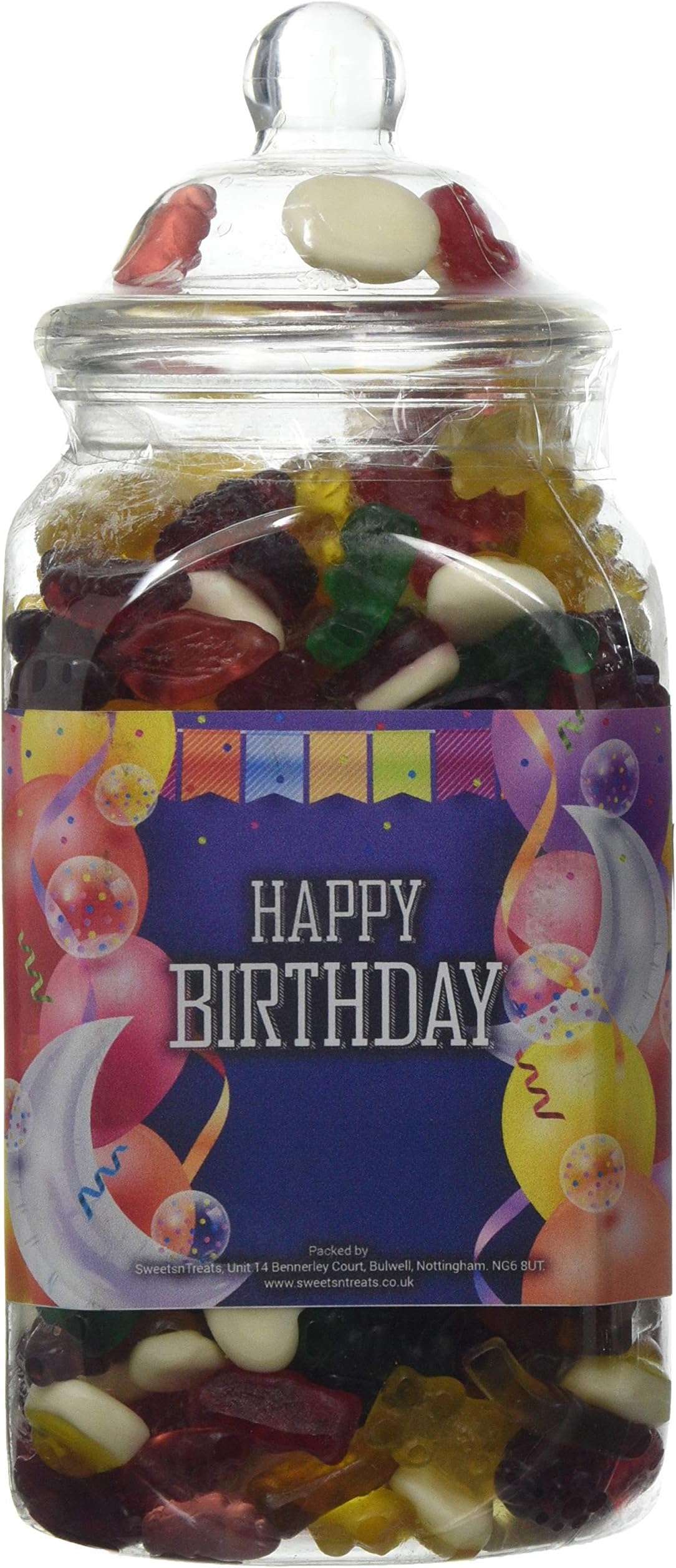 Mr Tubbys Jelly Mix - Happy Birthday Blue Label - Medium Jar 750g(Pack of 1)