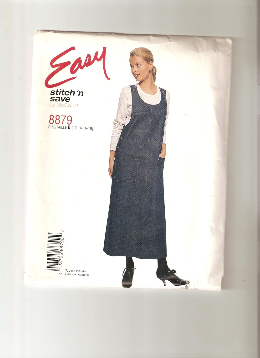 McCall's pattern 8879 (Size B / 12,14,16,18)Easy