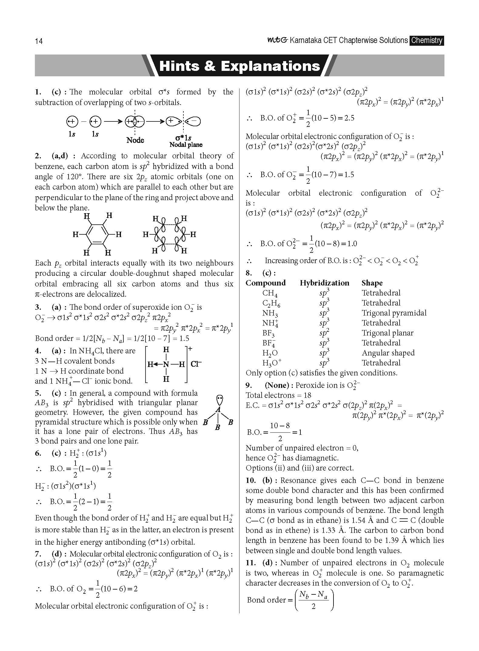 MTG 15 Years Karnataka CET Chapterwise Solutions Physics & Chemistry 4