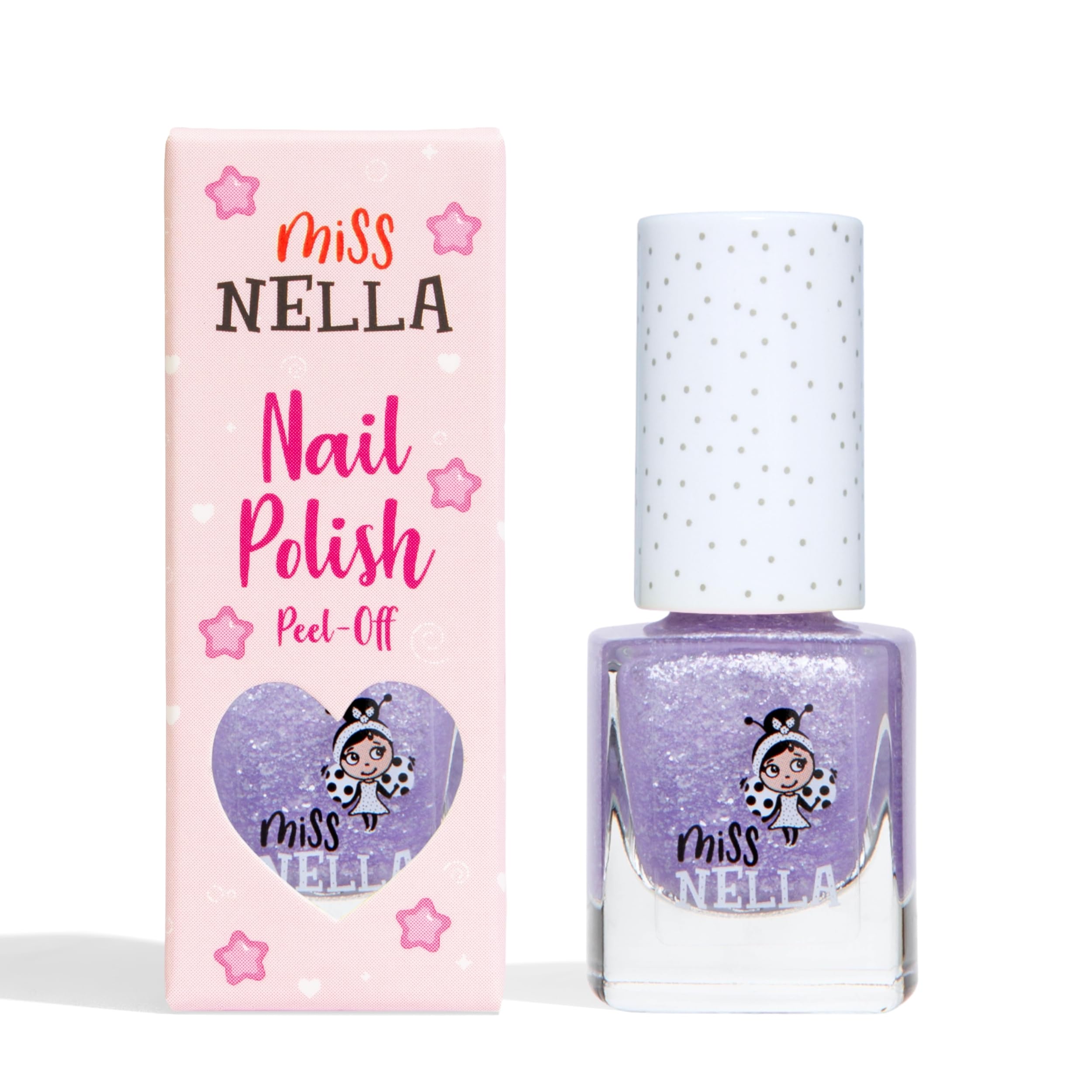 Miss Nella FIELD TRIPS- Esmalte especial para uñas con brillos para niños, fórmula despegable, a base de agua y sin olor — view 48