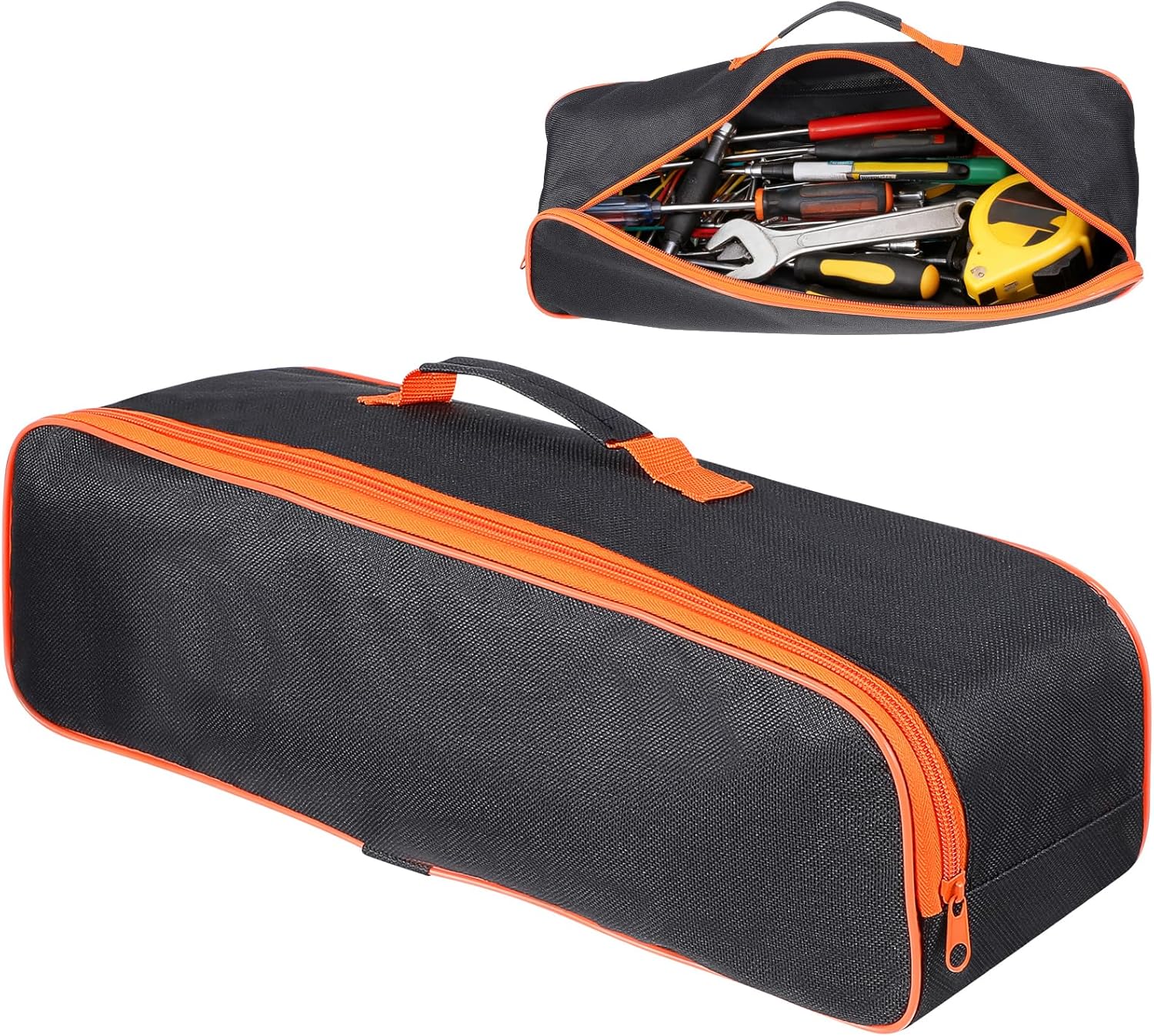 Veemoon Car Vacuum Cleaner Tool Bag Car Vacuum Storage Organizer Portable Small Handheld Tool Pouch Cordless Vacuum Case Zipper Warehouse Bag Multipurpose for Working and Travel (16.5 * 5.5 Inch)