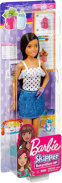 Barbie Skipper Babysitter Doll, Brunette