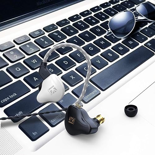 Miniatura 7 de YINYOO KBEAR KS1 - Auriculares con cable con graves, auriculares intrauditivos, sonido estéreo nítido, con refuerzo de voces, auriculares con audio