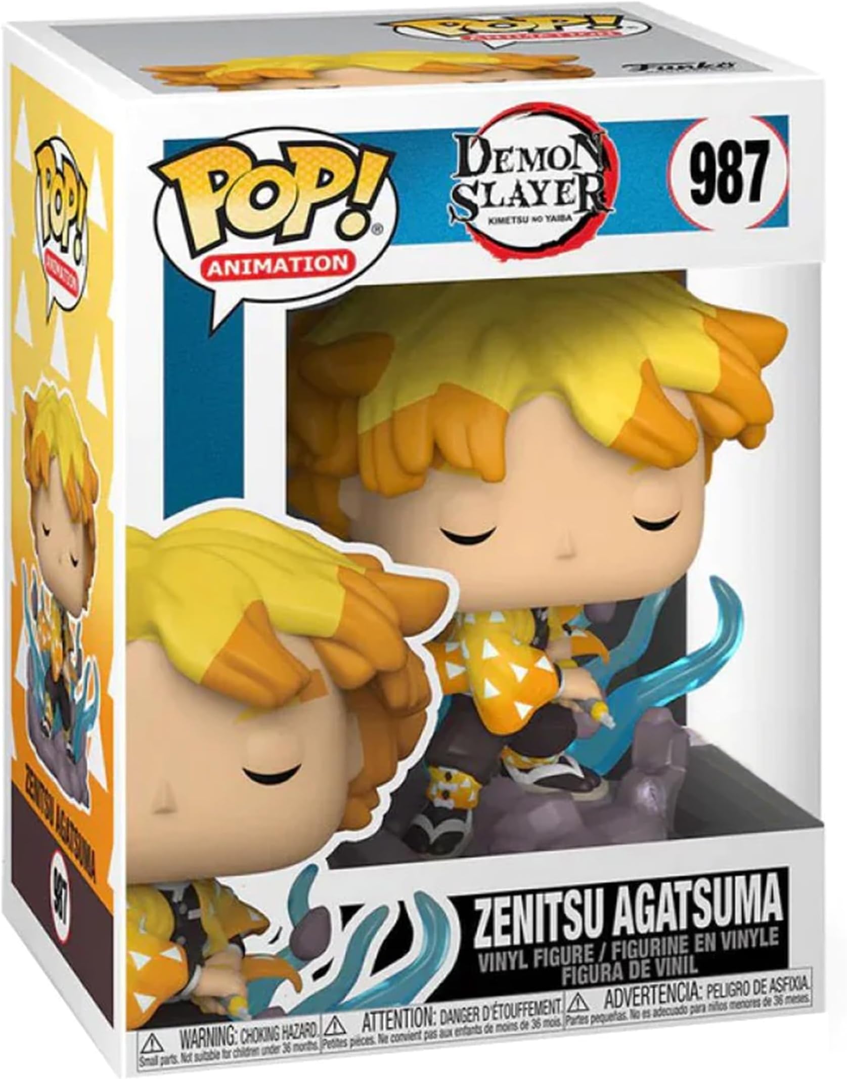 Pop! Demon Slayer Zenitsu Agatsuma Funimation 2022 Exclusive