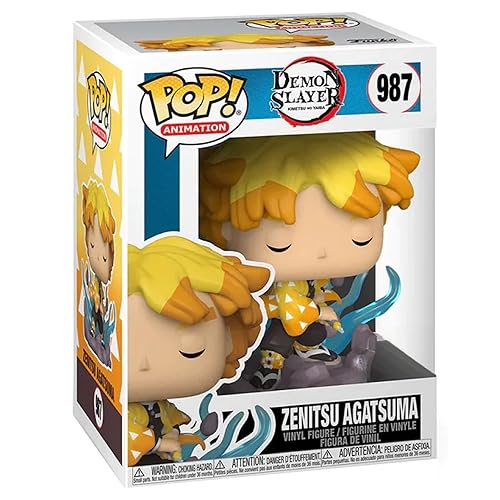 Funko Pop! Animation: Demon Slayer - Zenitsu Agatsuma Transforming- Figurine