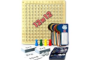 Wooden Montessori Multiplication Game: Enhancing Mathematical Proficiency