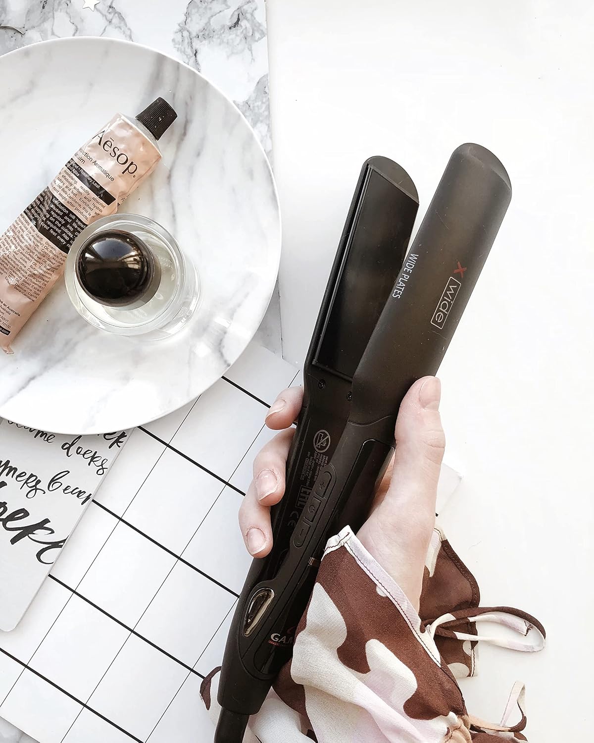 Gama Italy Professional X-Wide - Plancha para el pelo, temperatura  regulable 150-220c : Amazon.es: Belleza