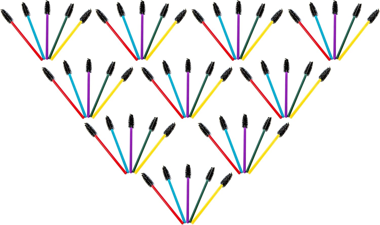 JCS Wildlife 50 Hummingbird Feeder Port Brushes, Mini Nylon Cleaning Brushes Set, 5 Small Cleaning Brushes in Each Pack