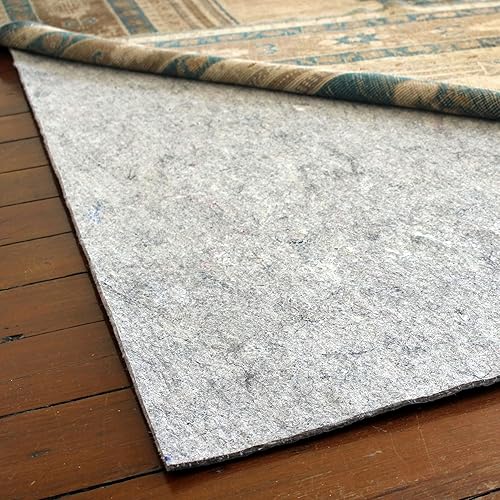 Miniatura 3 de RUGPADUSA Sustrato de protección antideslizante para tapete de fieltro y goma, fieltro acolchado para mayor comodidad, seguro para todos los suelos