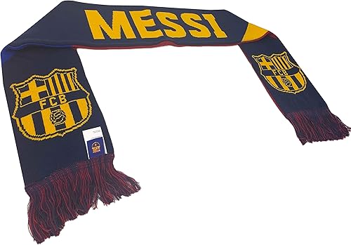 Miniatura 8 de Icon Sports Group Inc. Bufanda de doble cara oficial del FC Barcelona Soccer Team