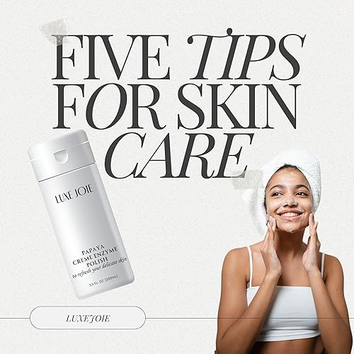 Miniatura 2 de Polaco de enzima de crema de papaya, microdermoabrasión avanzada para cuerpo y cara, exfoliante facial, manos, cuello y escote, cuidado de la piel