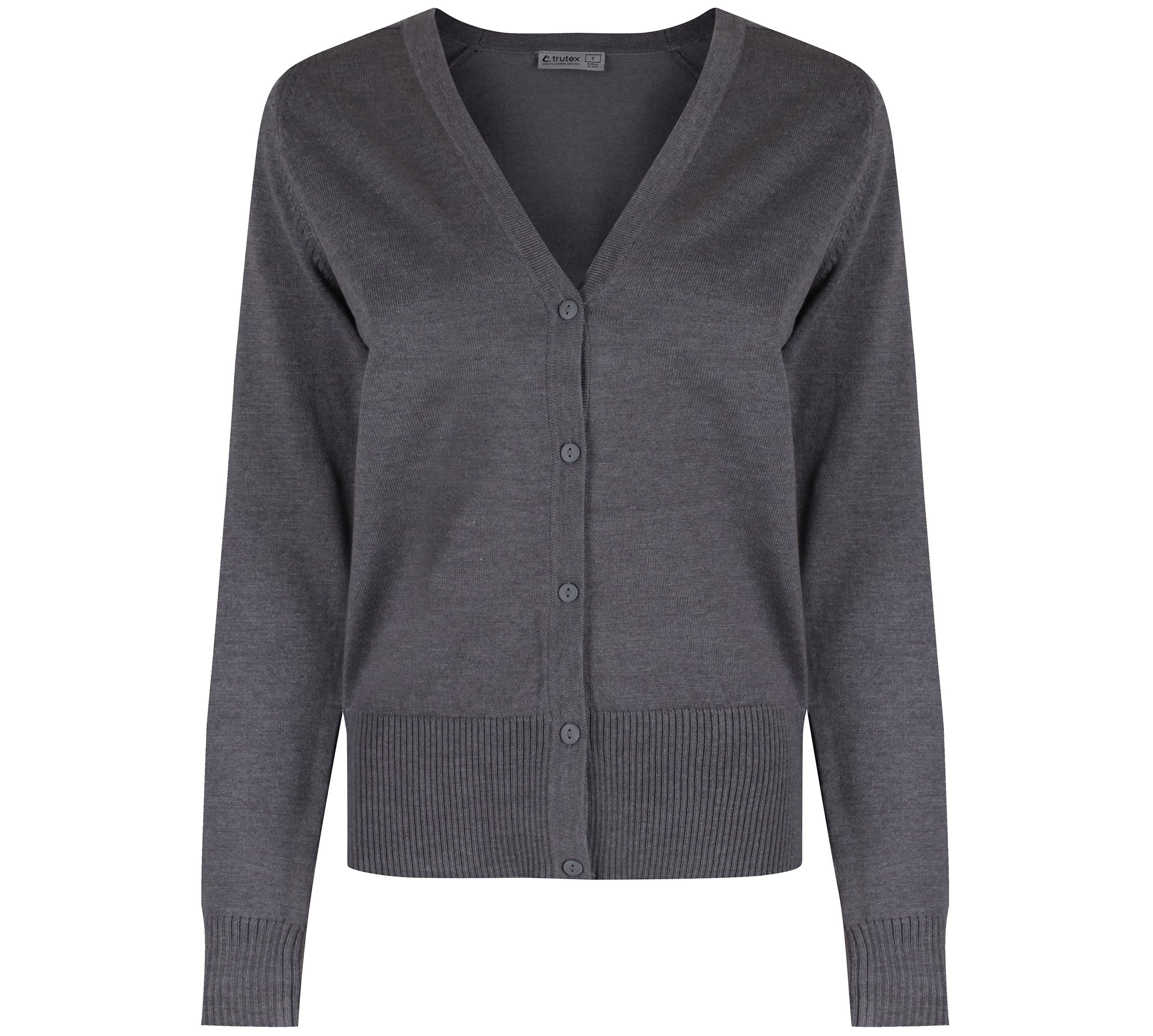 Trutex Cuello En V de Algodón para Niñas Cárdigan