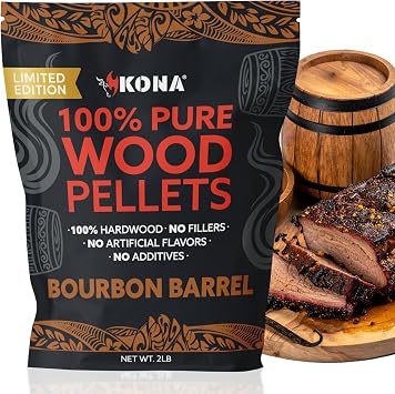 Kona Bourbon Barrel Pellets, Limited Edition, Intended for Ninja Woodfire