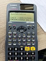 Casio Fx-85DE X Rechner Set - Mit Schutztasche & Fachbuch
