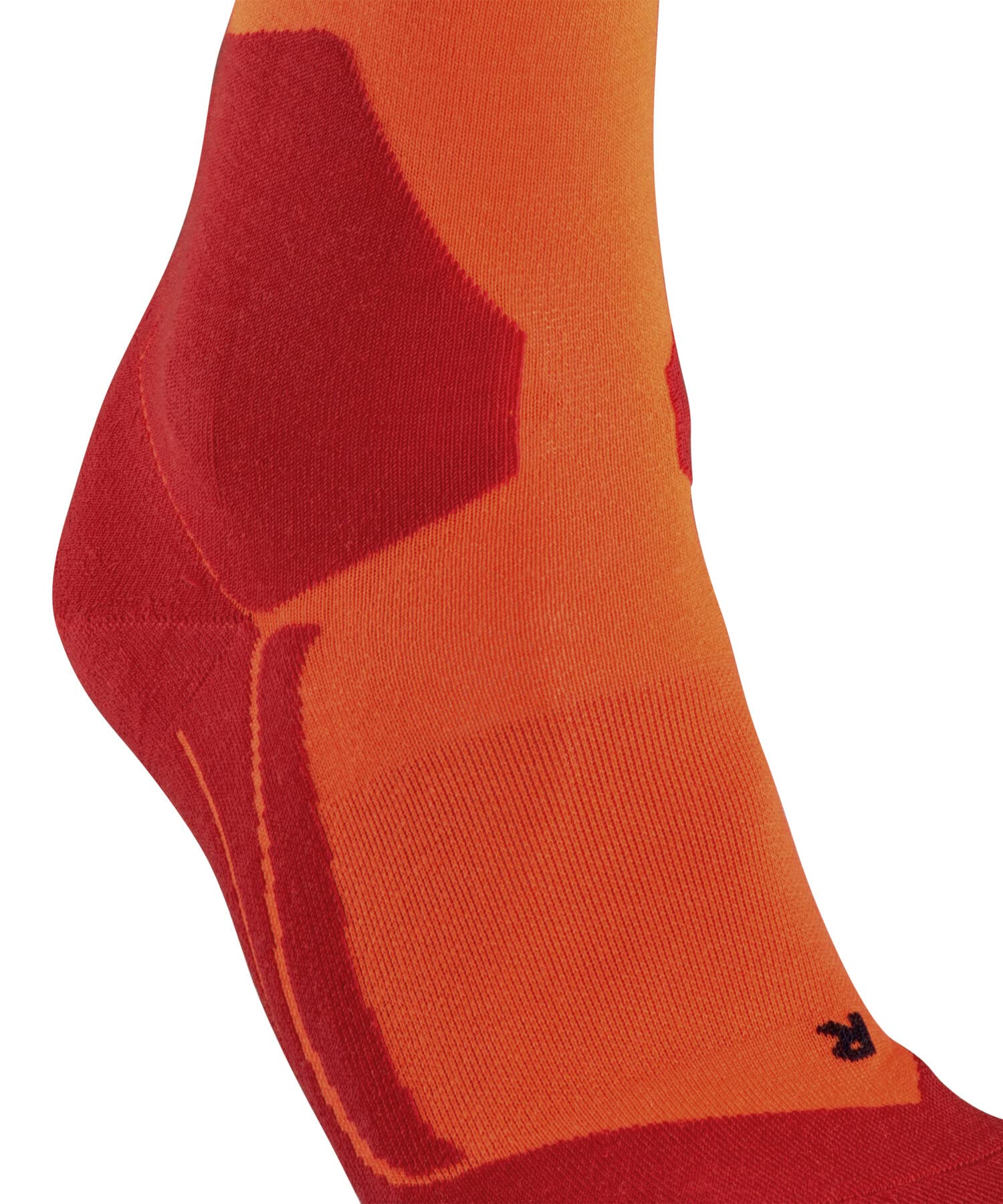 FALKE Skarpety narciarskie SK4 Advanced M Kh Wełna ciepłe cienkie 1 Para Pomarańczowy Flash Orange 42-43